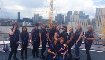 Andover students bring mental health to the fore by scaling the 02 Arena