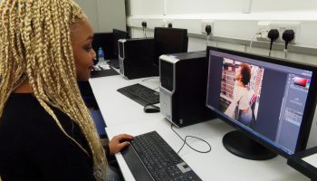 A bright future ahead for Andover College Art student as she exhibits work in big Brighton show