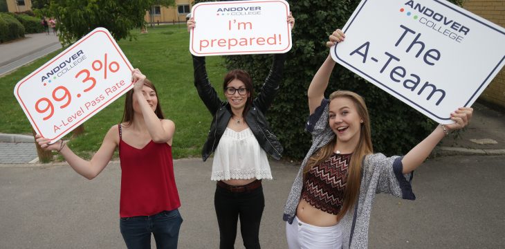 Andover College celebrates another year of A-Level excellence