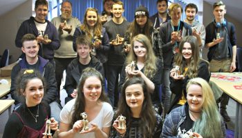 Oscar® winning creators of Wallace and Gromit lead an exclusive workshop at Andover College