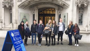Andover students get a taste for life in the UK’s top Law institutions