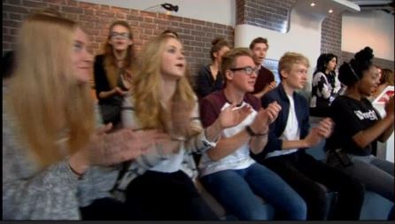 Andover English Language students impress on Channel 5’s The Wright Stuff