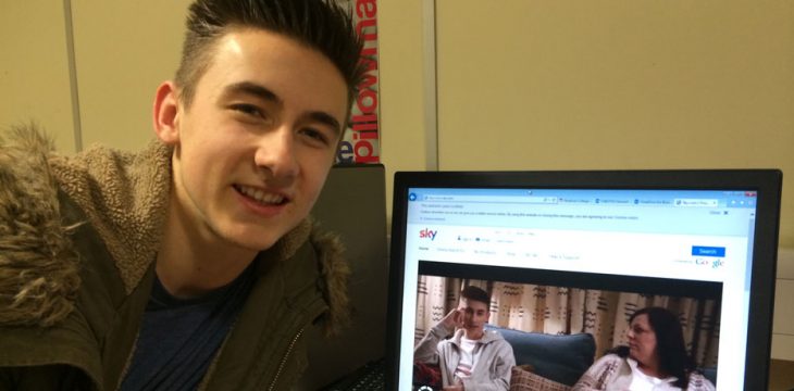 Performing Arts Student Stars In Sky Movies Advert